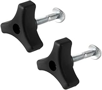 ZLKSKER Juego de 2 tornillos de tuerca para mango de cortacésped, juego de tornillos de fijación de mango triangular de repuesto para cortacésped Honda y otras cortadoras de césped