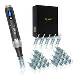 Dr. Pen M7S Professional Microneedling Pen with 25 Replacement Cartridges, 6 Speed Adjustment & LED Display Derma pen for Hair Growth, Face, Body and Skin Care