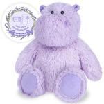 SuzziPals Stuffed Animals Plush, Microwavable Stuffed Animals Heating Pad for Cramps & Pain, Lavender Scented Stuffed Animals Plush for Stress Relief, Stuffed Animals Gifts Plush Toys (Hippo)