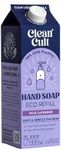 Cleancult Liquid Hand Soap Refill - Wild Lavender - Moisturizes Dry & Sensitive Skin - Made with Aloe Vera & Lavender Essential Oils - Eco Friendly - Paper-Based Packaging - 32 oz/1 Pack