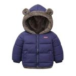 Tricycle Clothing Kids Boys & Girls Unisex Warm Full Sleeves Reversible Quilted Furr Jacket With Hood (4-5 Year, Purple, Standard Length)