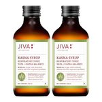 Jiva Ayurveda Kasna Syrup Respiratory Syrup For Balancing Vata & Kapha | Helps to Fight With Cough Cold & Bronchits- 200 ml (Pack of 2)