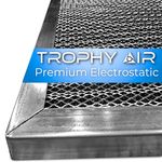 Trophy Air Electrostatic Air Filter Replacement | HVAC Conditioner Purifier | Purify Allergens for Cleaner, Healthier Home Environment | Replacement AC Furnace Air Filter | Made in The USA (18x24x1)