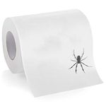 Laila and Lainey Spider Toilet Paper - Prank, Practical Joke, or Gag Gift - Halloween Decoration or White Elephant Gift Idea ...