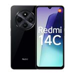 Xiaomi Redmi 14C 4G Black Smartphone 4+128GB, 2.0GHz,6.88" display, stylish design, 50MP AI dual camera, Massive 5160mAH battery,18W fast charging (UK Version + 2 Years Warranty+no in-box charger)