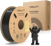 Creality Hyper PETG Filament, Black Filament 1.75mm Hyper PETG 1KG, 3D Printer Filament PETG Dimensional Accuracy +/- 0.03mm, 3D Printing Materials for Most 3D Printers, 2.2lbs/Spool