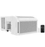 Profile AHTT06BC GE Clearview Air Conditioner 6,100, WiFi Enabled, Ultra Quiet for Small Rooms up to 250 Sq. FT, Full Window View with Easy Installation, Flex-Depth Design, 6100 BTU, White