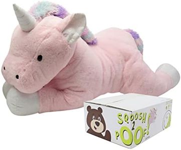Animal Adventure, Sqoosh2Poof, Jumbo Plush Unicorn