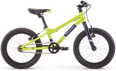 Raleigh Bikes Rowdy 16 Kids Bike for Boys Youth 3-6 Years Old, Green