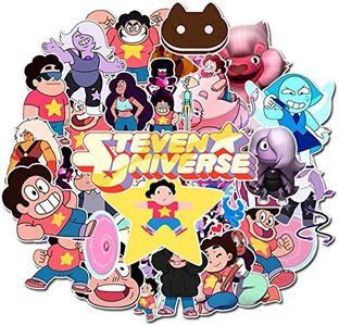 50pcs Friends TV Show Fans Stickers for Laptop Water Bottle Luggage Snowboard Bicycle Skateboard Decal for Kids Teens Adult Waterproof Aesthetic Stickers Steven Universe Steven Universe
