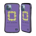 Head Case Designs Officially Licensed Friends TV Show Peephole Frame Iconic Hybrid Case Compatible With Apple iPhone 13