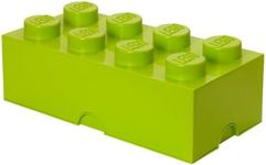 Room Copenhagen Storage Brick "Lego" 8 Knobs, Light Green