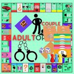 Adultopoly Board Game, Fun Adult Monopoly Game for Couples, Board Game for Date Night, Romantic Couple Games with Board and Card Props