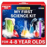 Einstein Box My First Science Kit for Boys and Girls Aged 4-6-8|Birthday Gifts Ideas for Kids| STEM Learning & Education Toys for 4,5,6,7,8 Year Olds | Gift Ideas for Boys & Girls |