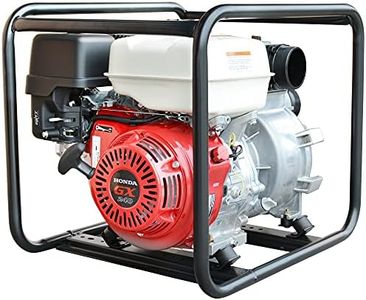 TOMAHAWK 8 HP 3" Industrial Duty Full Trash Water Pump Powered by Honda Portable Utility