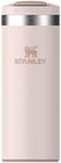 STANLEY 1913 Transit Flip Top Mug 0.35L - Keeps 4 Hours Hot - 6 Hours Cold - Dishwasher Safe - Leakproof - Car Cup Holder Compatible - Insulated Coffee Cup - Rose Quartz