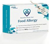 EqualDx Food Allergy Test for Adults & Kids- Clinical-Grade Accuracy, IgE Antibody Testing for Major Food Allergens, Real Serum Sample, Painless Collection