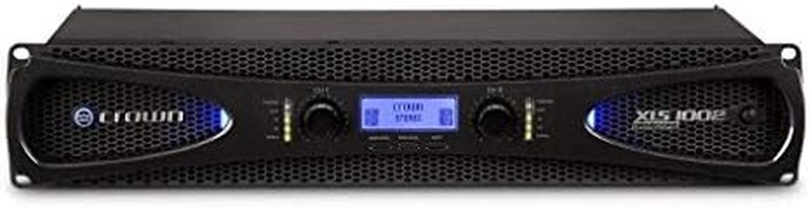 Crown XLS 1002 · Etapas de potencia