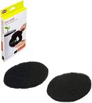 Chef'n EcoCrock Natural Charcoal Filter Refill Pack (2-Pack), Black, Dimensions - oval, approx. 6-1/2 x 5 inches, 3/8 inch thick