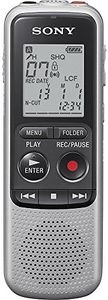 Sony ICD-BX140 4GB Digital Voice Recorder, Black, ICDBX140