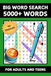 Big 5000 Words Word Search for Adults: Word Search Puzzle Book for Adults and Teens