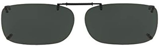 Dioptics Unisex's Haven a Rec Clip on Sunglasses, Black, 52 mm