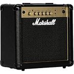 Marshall MG15G Guitar Combo Amplifer, Practice Amp Suitable for Electric Guitar - Black and Gold