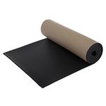 DUPDMKIN Neoprene Sheet Adhesive Foam Rubber 1/4 inch Foam Padding with Backing Foam Rubber Padding, Neoprene Rubber Sheet Ideal for DIY Projects, Soundproofing (1/4" Thick × 12" Wide × 54" Long)