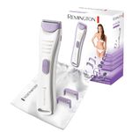 Remington BKT4000 Cordless Bikini Trimmer For Women | Smooth & Silky, Wet & Dry Use, Ideal for Shower, Precision trimmer | Comfort combs 2 length settings - 2mm & 4mm, Beauty Bag | Anti-Cut & Irritation