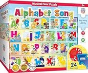Masterpieces 24 Piece Sing-A-Long Alphabet Sound Floor Puzzle For Kids 18"x24"