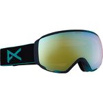 Anon Women's WM1 Asian Fit Goggle, La Diosa Frame Gold Chrome