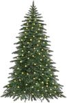 Yaheetech 7.5ft Pre-Lit Christmas F
