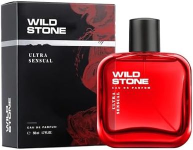Wild Stone Ultra Sensual Premium Perfume for Men, 50ml|Long Lasting Eau De Parfum|Luxury Fragrances