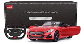 RASTAR BMW Remote Control Cars, 1/14 RC BMW Z4 Roadster Convertible BMW Toy Car - Red/2.4GHz, Gifts for Kids Boys