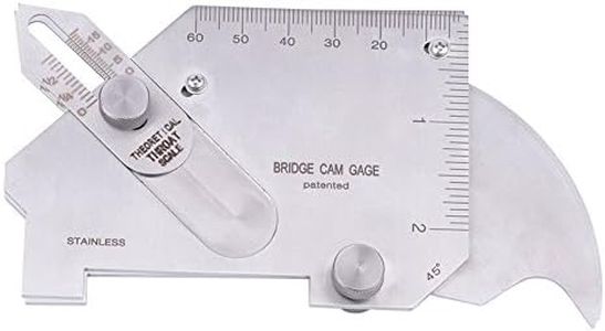 Puente Cam Gauge MG-8B Acero Inoxidable Superficies Soldadas Empalme Socavado Filete Pierna Calibrador Garganta Mediador de Inspección de Soldadura Calibre de Soldadura