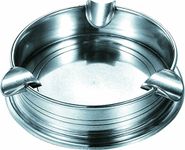 Visol Products VASH400 "Mangan" Pewter Cigar Ashtray, Antique Style