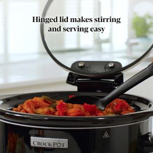 Crockpot Digital Slow Cooker, 4.7L – Black