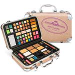Vokai Makeup Kit Gift Set - 24 Eye Shadows, 4 Eye Shimmer Creams, 1 Lip Liner Pencil, 3 Lipsticks, 12 Lip Glosses, Blush, Eye liner pencil, Face Powder, Lip Crayon, Liquid Eyeliner, Mascara