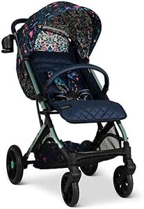 Cosatto Woosh Trail Stroller, Birth-25kg, Multi Terrain Suspension, Compact Free-Standing Fold, UPD100+ Hood, Free Raincover (Wildling Paloma Faith Collaboration)