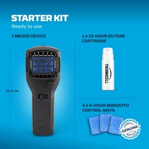 Thermacell MR300 Mosquito Repeller – Portable Graphite Insect Protection