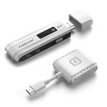 Lemorele Wireless HDMI Transmitter and Receiver Kit (HDMI Version), 2.4/5G WiFi 50M 1080P Full HD, for Transmitting Video and Audio from Laptop/Camcorder/TV Box to HDTV/Projector/Monitor