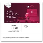 Tata Cliq | Flat 6% off | E-Gift Card | Instant Delivery | Valid for online purchase | 1 year validity