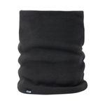 KOMBI - Comfiest Fleece Neck Warmer - Juniors Neck Warmer for Winter Sports and Activities (Black)