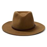 Stetson Men's Bozeman Wool Felt Leather Hatband Outdoor Cowboy Hat - Light Brown