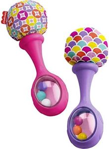 Fisher-Price Rattle 'n Rock Maracas, Pink/Purple