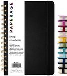 PAPERAGE Lined Spiral Journal Noteb