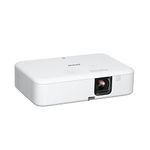 Epson EpiqVision Flex CO-FH02 Full HD 1080p Smart Streaming Portable Projector, 3-Chip 3LCD, 3,000 Lumen Colour/White Brightness, Android TV, Bluetooth, 5W Speaker, Home Entertainment (Renewed)