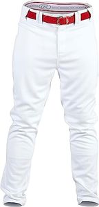 Rawlings PRO 150 Series Game/Practice Baseball Pant | Adult Medium | White| Relaxed Fit