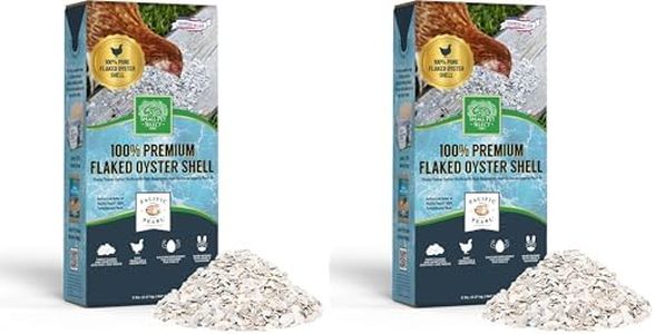 Small Pet Select - 100% Flaked Oyster Shell, Calcium Supplement for Chickens, and Ducks, 5lb (Pack of 2)