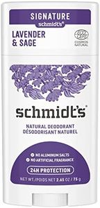 Schmidt's Deodorant Stick Lavander & Sage Deodorant without Aluminium for Long-Lasting Freshness 1 Piece 75 g